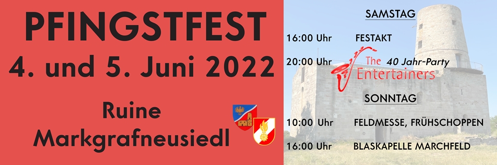 Banner Pfingstfest 2022