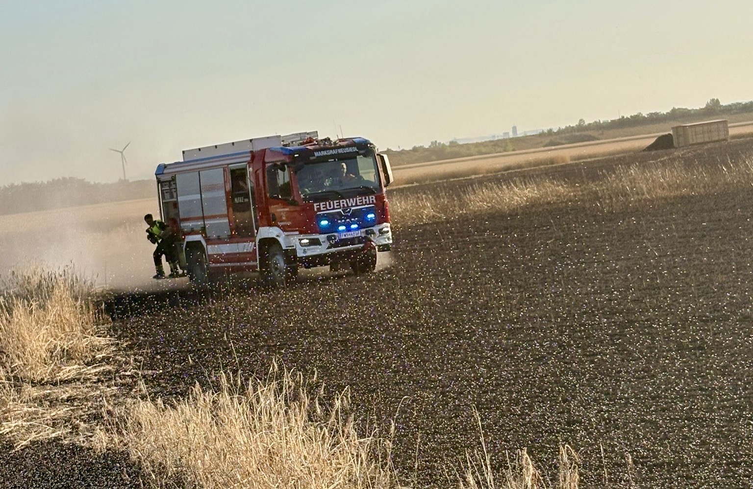 B2 – Mähdrescherbrand | 25. Juni 2026